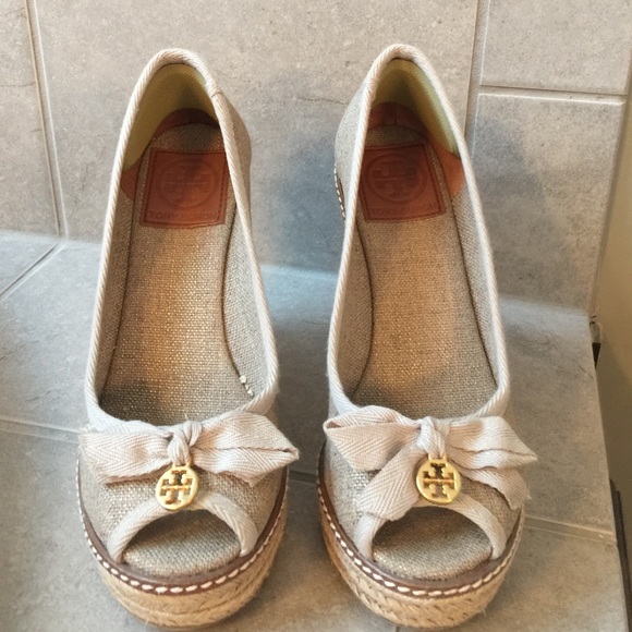Tory Burch wedge espadrilles