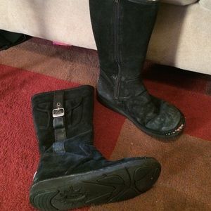 UGG Boots!! Black Suede