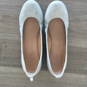 J Crew Suede Flats - 9.5