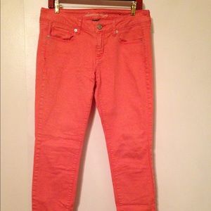 American Eagle Pink Skinny Jeans