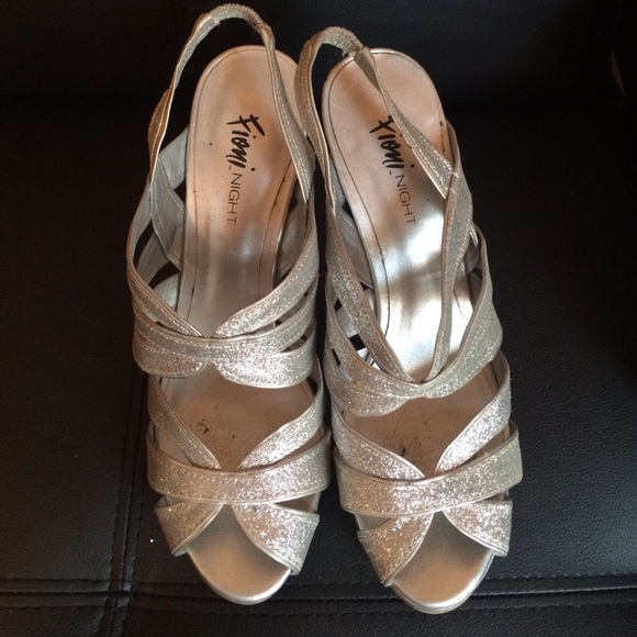Silver heels!