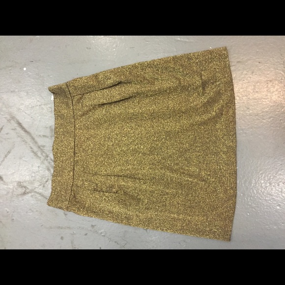 Gold skirt