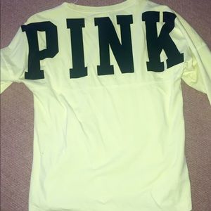Medium yellow Victoria Secret jersey
