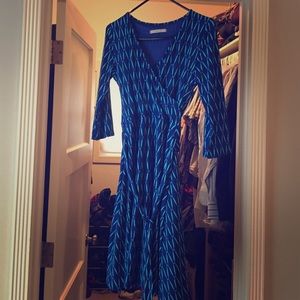 DVF-style wrap dress. Never worn!