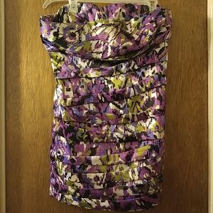 Strapless blouse