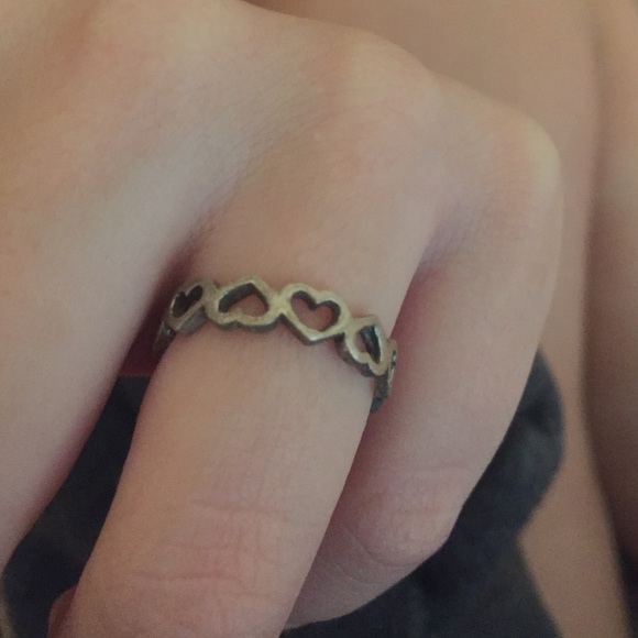 heart ring with box - Picture 1 of 2