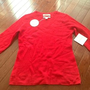 🆕 Red Cashmere Sweater