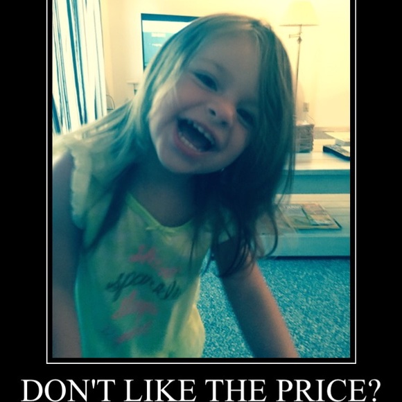 Make a reasonable offer only