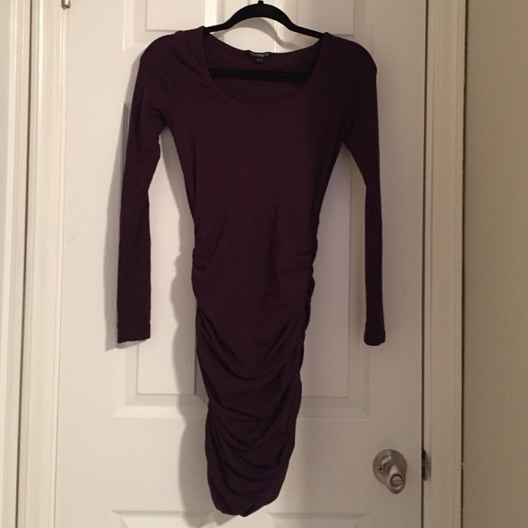 Express Ruched sweater dress!