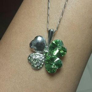 Four leaf clover necklace