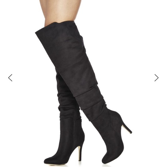 Justfab Natalka boots, wide calf