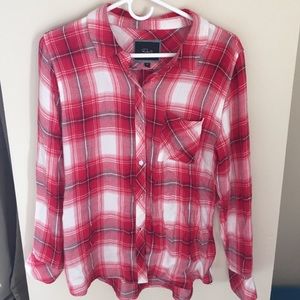 Rails plaid shirt button down