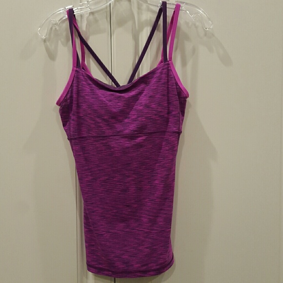 Lucy spaghetti top with built in bra size small