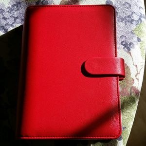 Filofax Poppy Saffiano