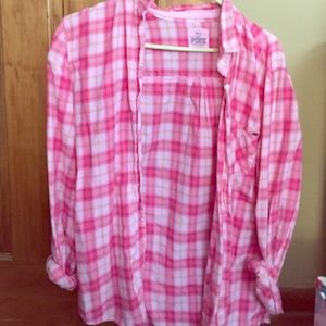 VS Pink Flannel