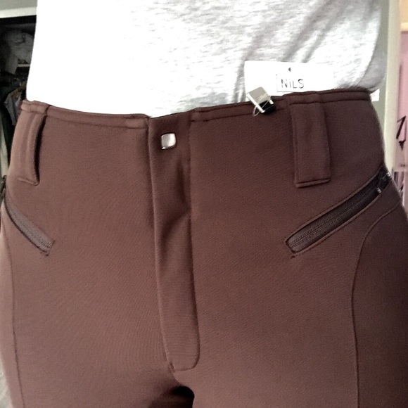 Brown Ski Pants