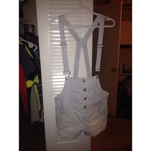 Urban Outfitters Pen Striped Overall