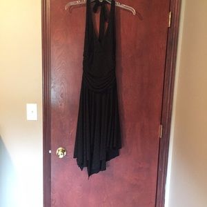Short black cocktail dress