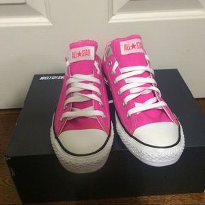 Hot pink converse