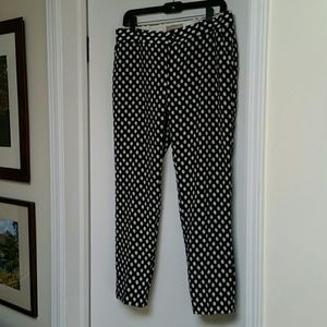 Banana Republic polka dot pants