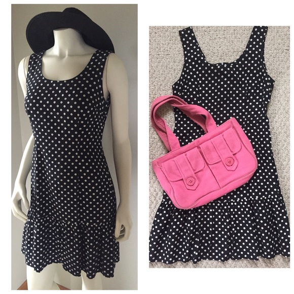 California cover Dresses & Skirts - California cover vintage polka dot ruffle dress 4