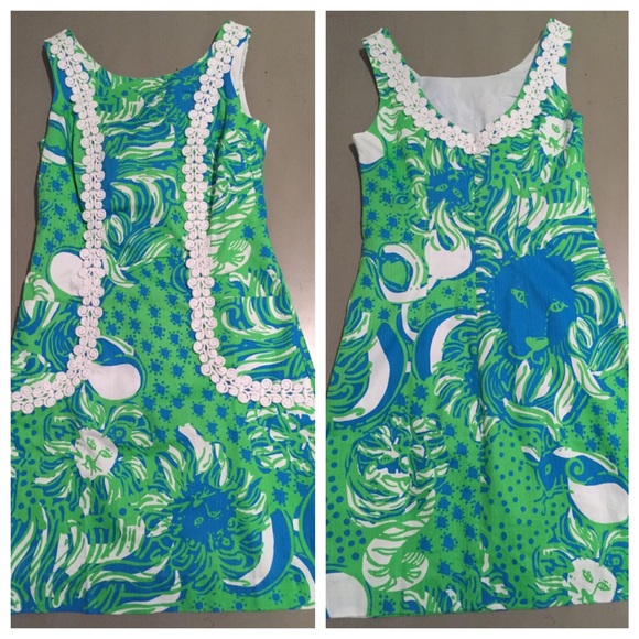 Lilly Pulitzer shift dress in Roar of the Jungle