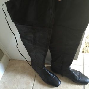 Authentic Calvin Klein  over the knee boots