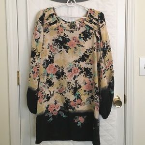 Floral Long Sleeve Dress