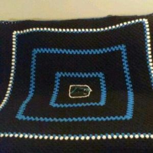 Carolina Panthers Afghan
