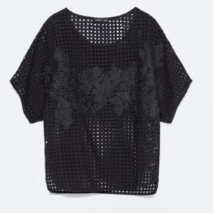 Zara Embroidered t-shirt