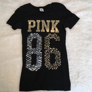 Victoria's Secret Pink Sequin Shirt