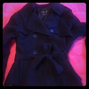 Black coat