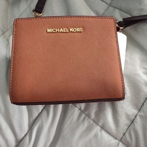 Michael Kors cross body two tone bag