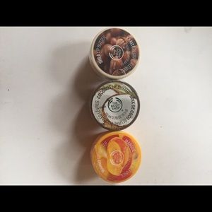 Body Shop lip butters