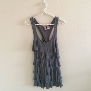 Ruffle tank