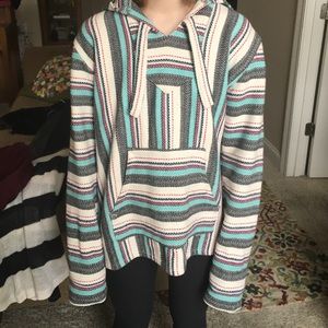 Cute poncho/drug rug