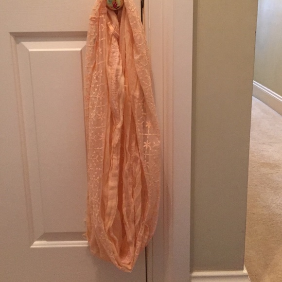 Light peach color, American eagle infinite scarf
