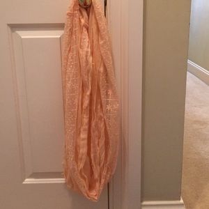 Light peach color, American eagle infinite scarf