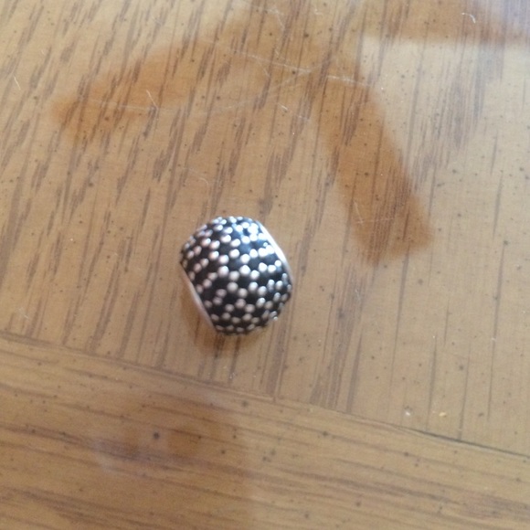 Black diamond pandora charm!!