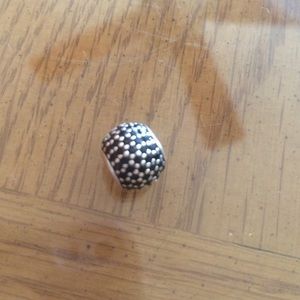 Black diamond pandora charm!!