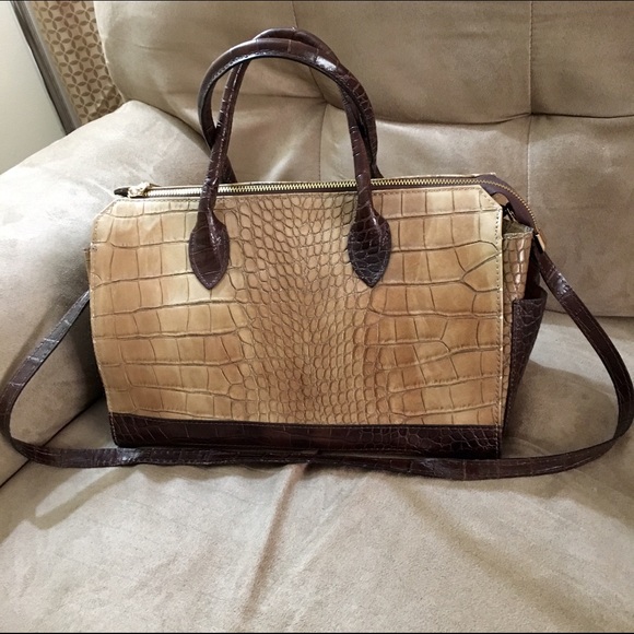 SALE Vera Pelle crocodile embossed made in Italy - Picture 1 of 4