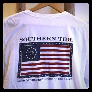 NWT Southern Tide Limited Edition U.S.A tee