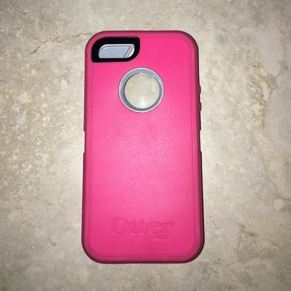 Pink/Grey Otter Box.