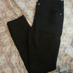 Black Mid Rise Jeans