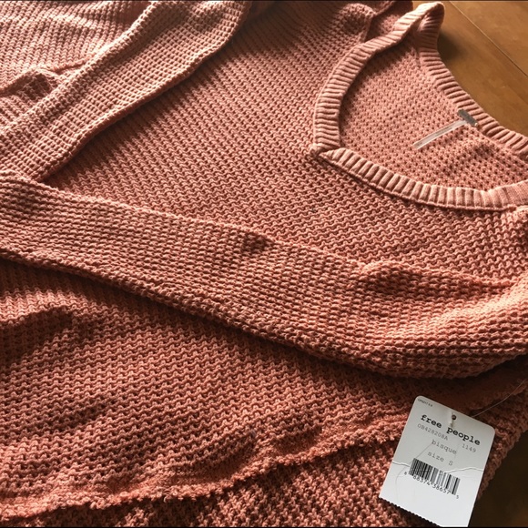 Free People 'Moonshine V' Cold Shoulder Sweater - Picture 3 of 3