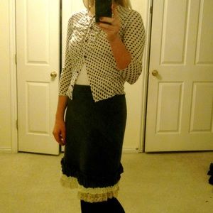 Anthropologie Skirts - Anthropologie Tria Sweater Skirt, medium Anthropologie Skirts - Anthropologie Tria Sweater Skirt, medium