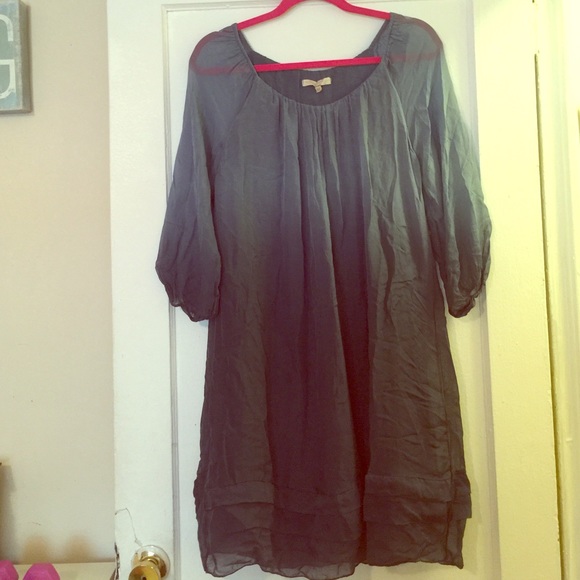 Prontomoda Dresses & Skirts - Beautiful Blue chiffon ombré dress. Size M.