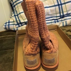Knit uggs! Never worn!