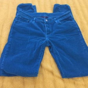 Levi's velvet stretch pants like new.