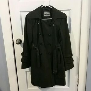 Guess wool pea coat